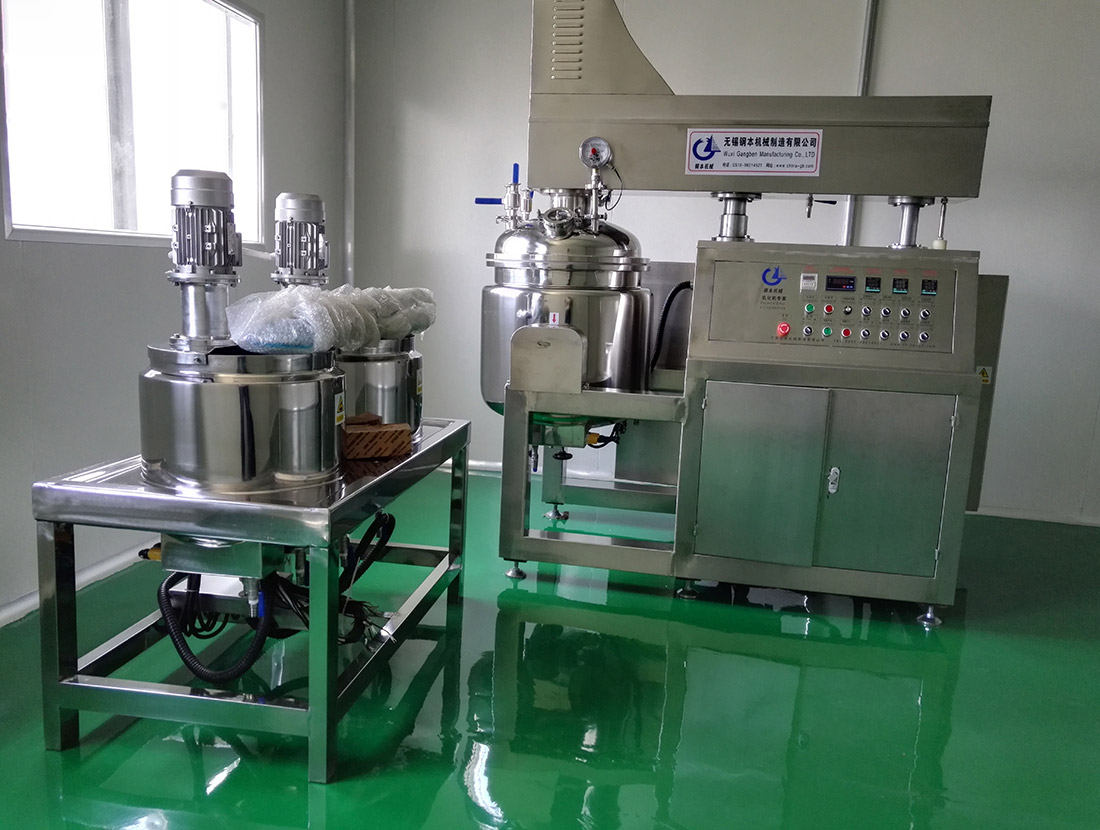 High Shear Vacuum Homogenizer Emulsifying Mixer