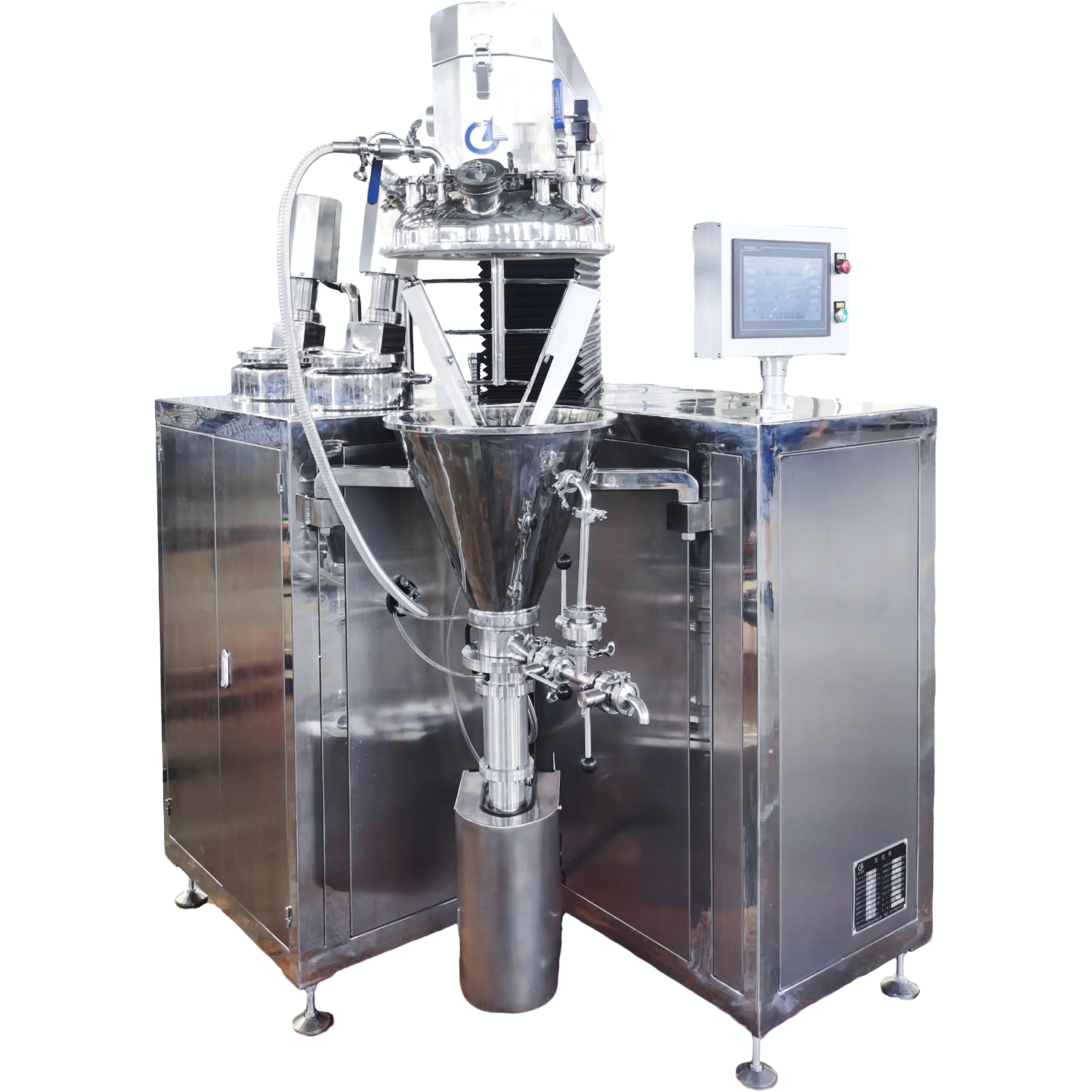 10L Vacuum Homogenizing Emulsifier Unit