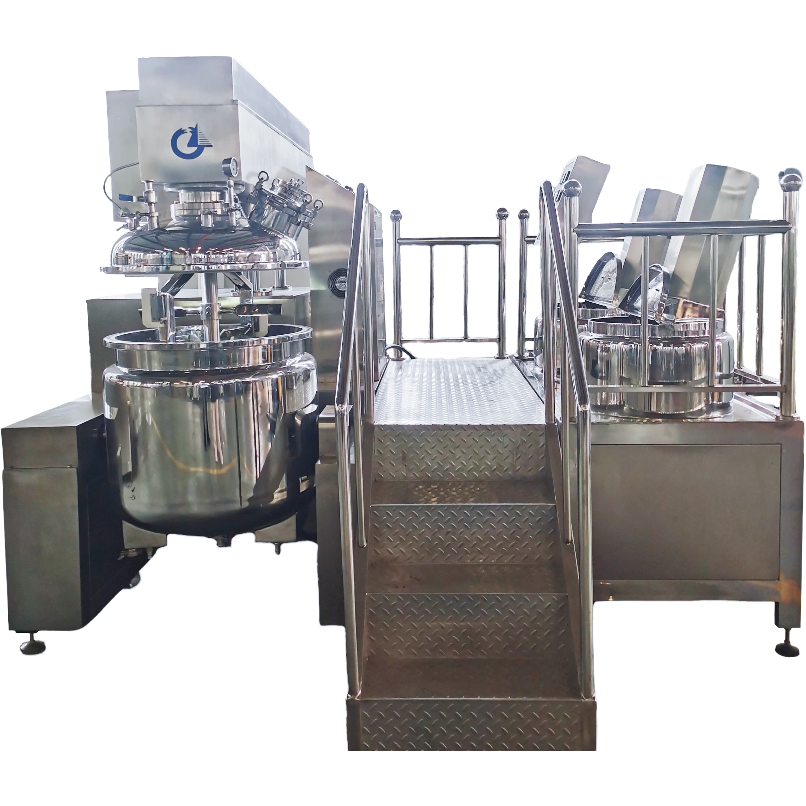  200L Vacuum Homogenizing Emulsifier Unit