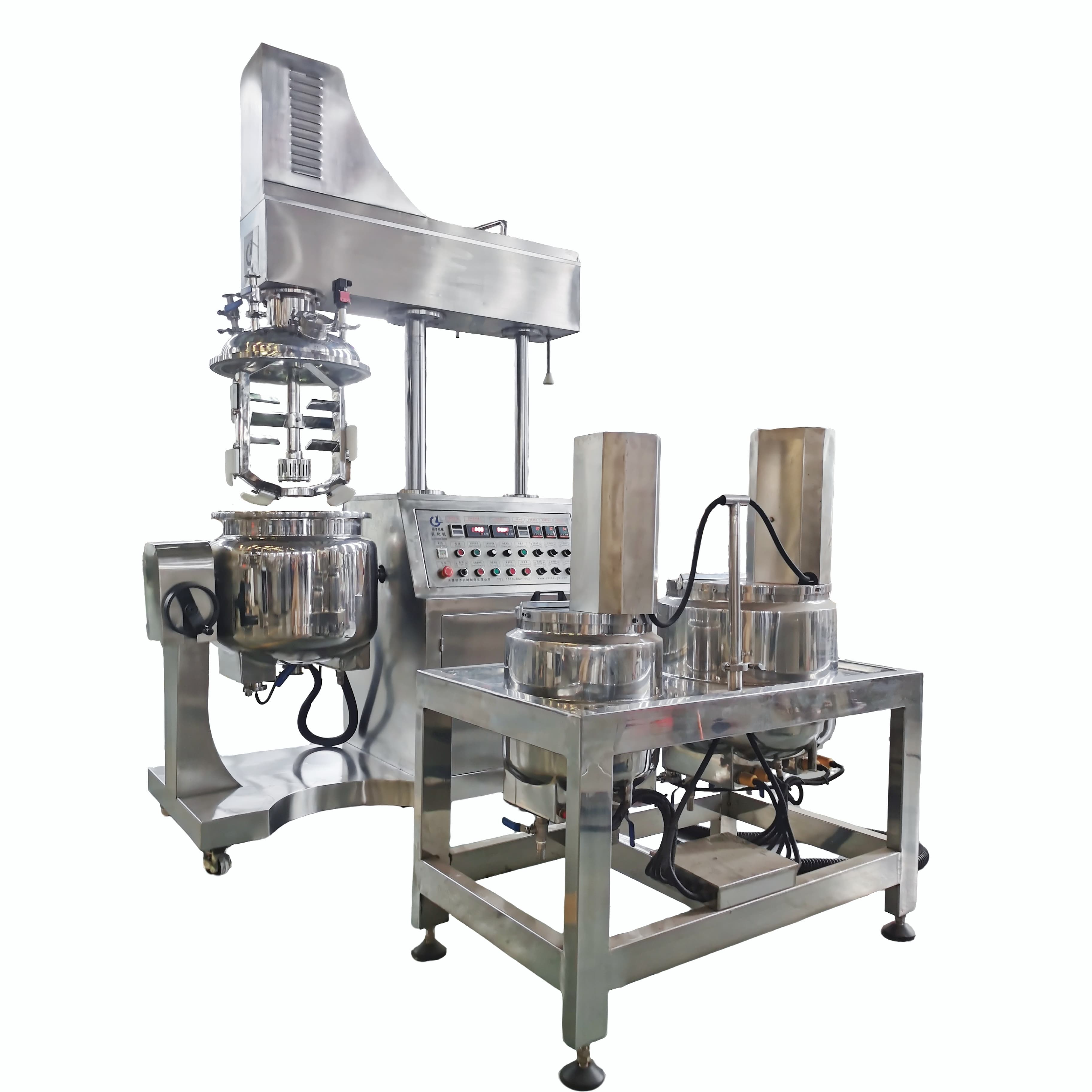  100L Vacuum Homogenizing Emulsifier Unit