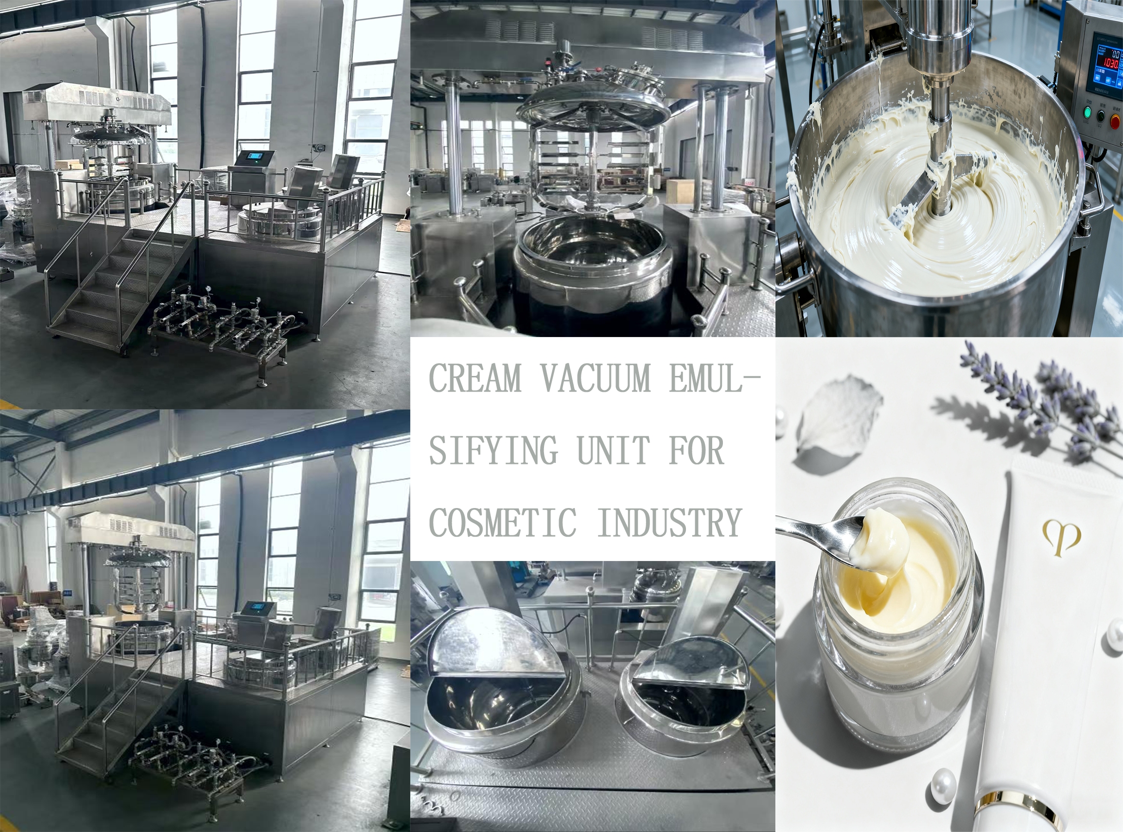 Ointment Vacuum  Emulsifying Mixer