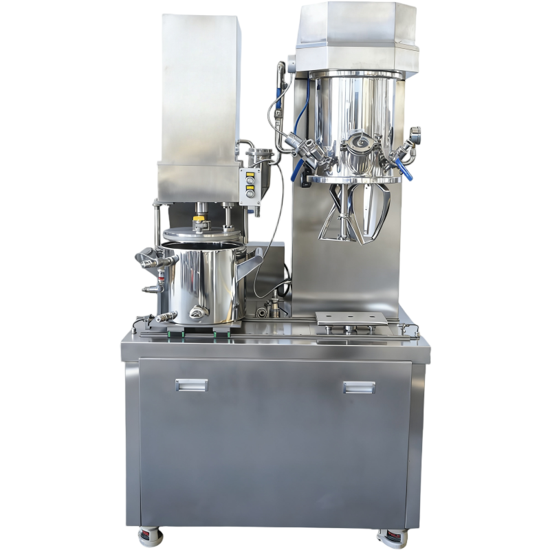 10L Double Planetary Mixer with Press Feeder