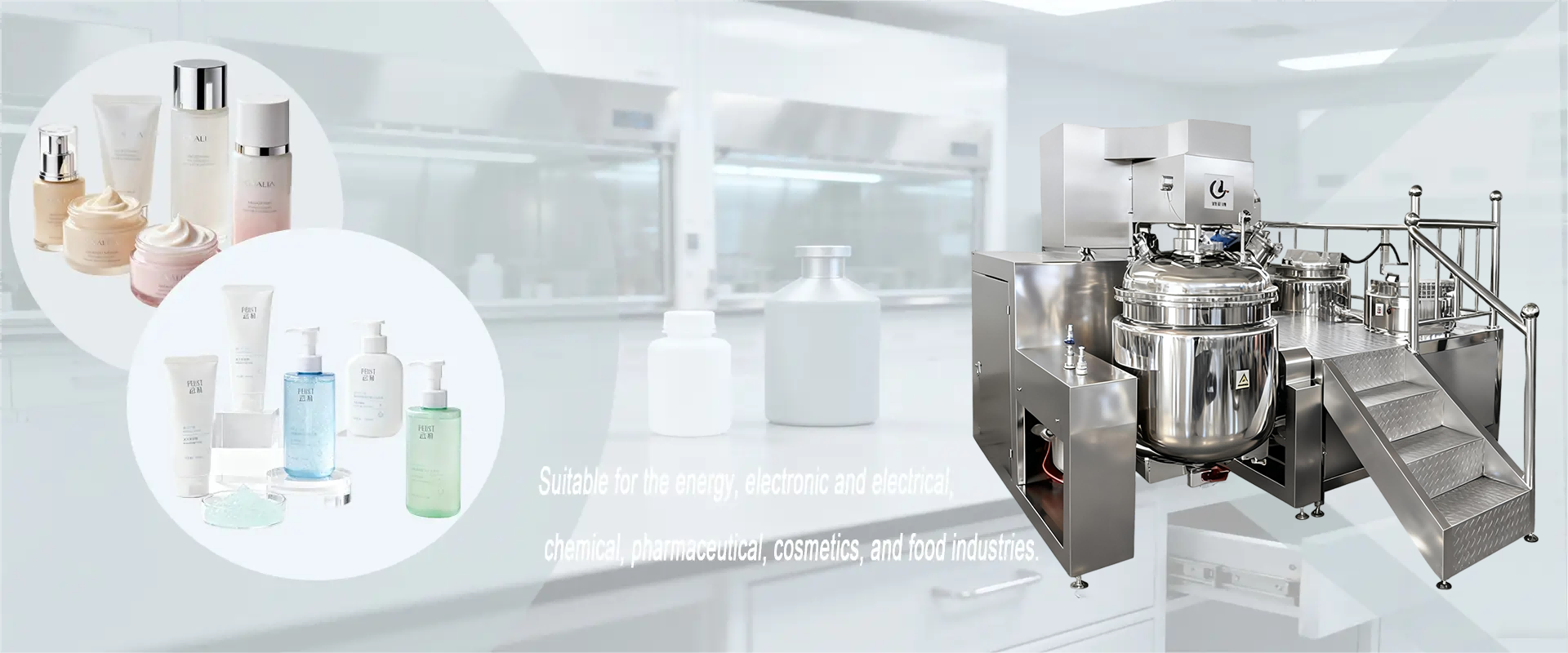 Vacuum Emulsifying Mixer Manufacturer