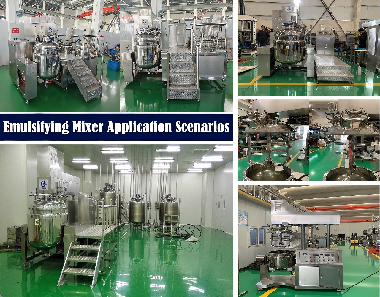 Vacuum Emulsifying Mixer Application Scenarios