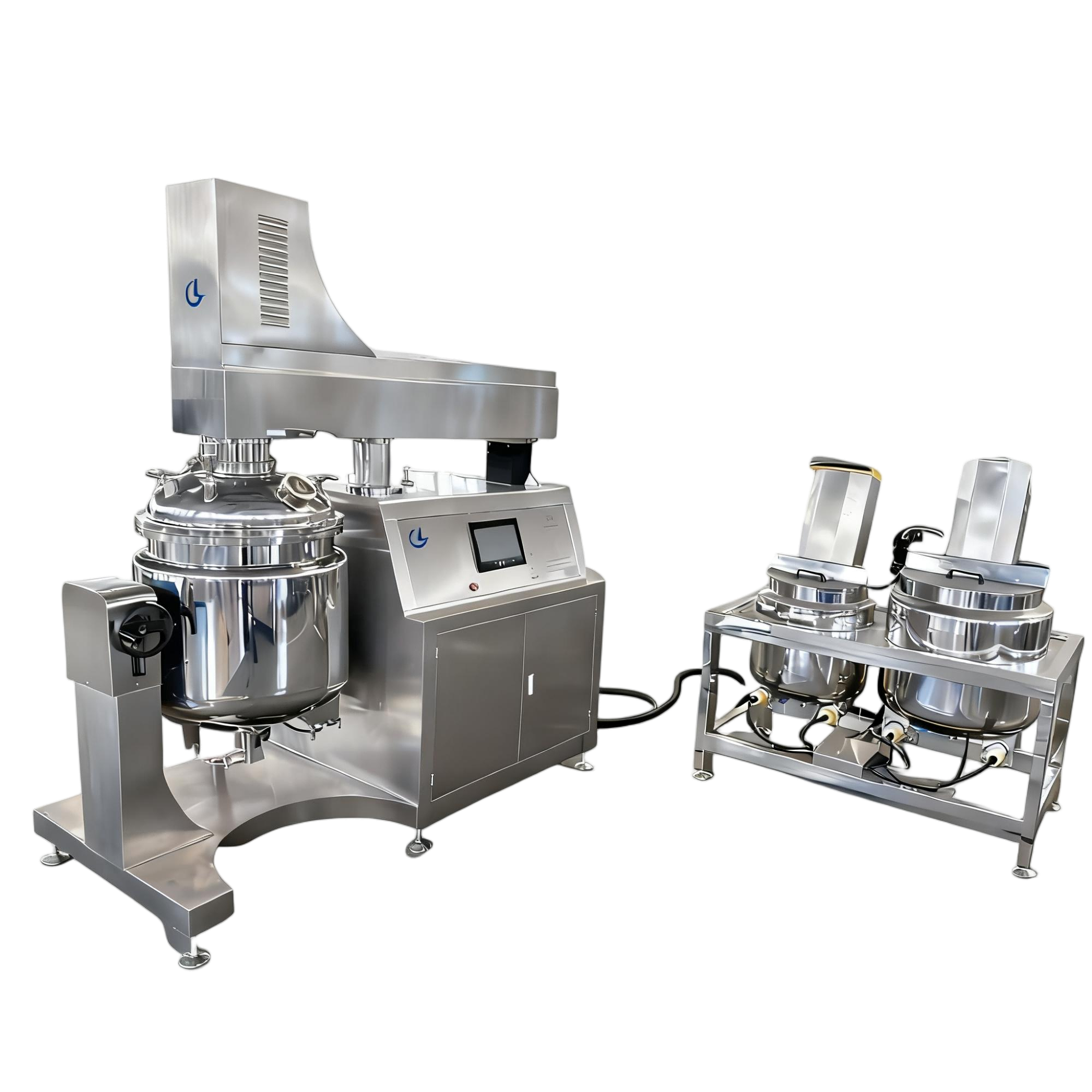100L Vacuum Homogenizing Emulsifier Unit: PLC-Controlled Precision Equipment